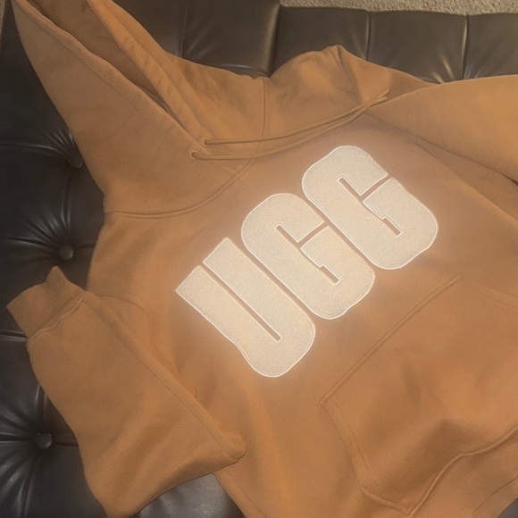 UGG Tan Hoodie Sweater - Picture 2 of 3